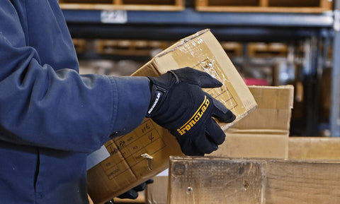 Ironclad Box Handler breathable materials keep hands cool