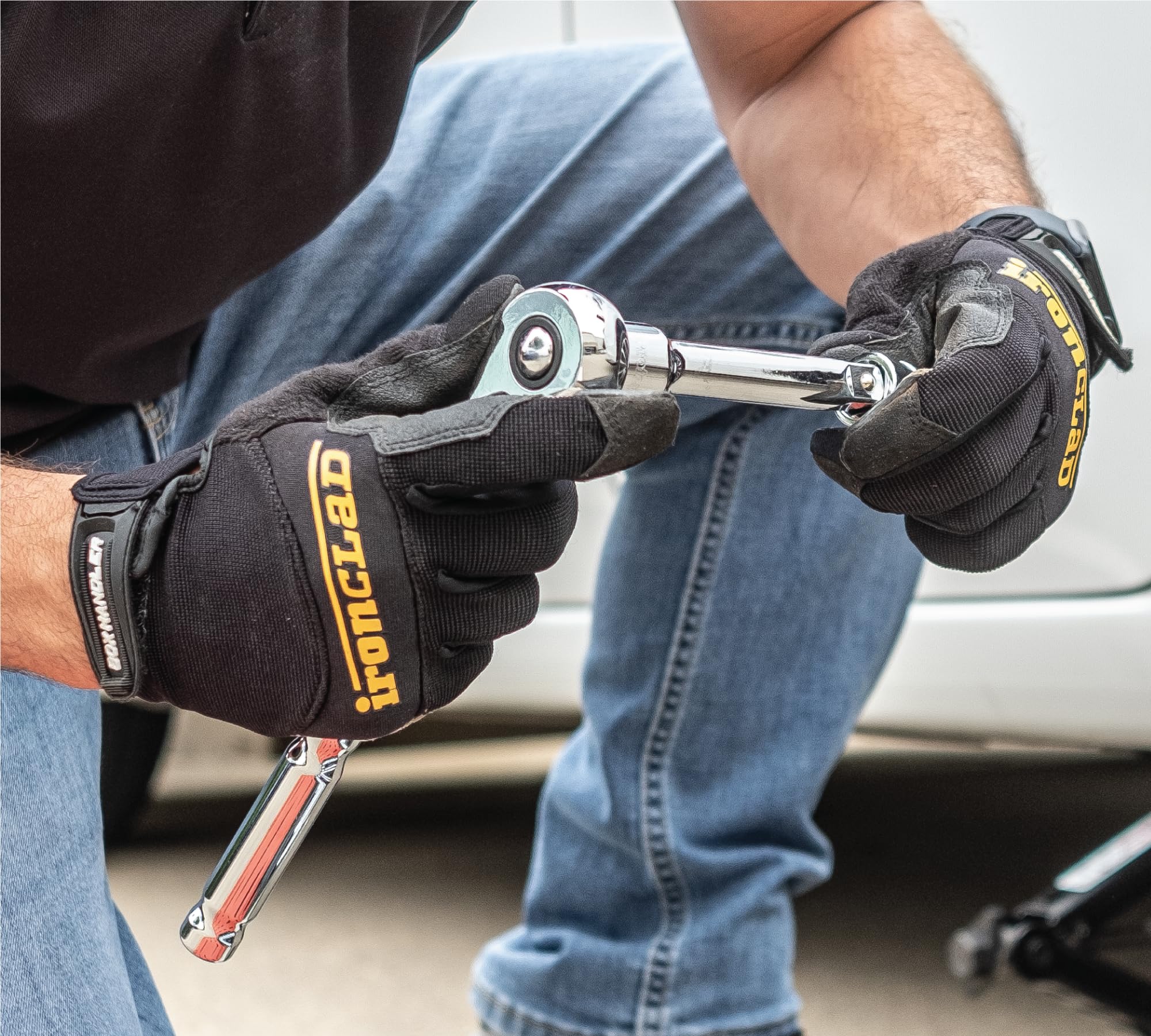 Ironclad Box Handler gloves showcasing flawless fit system for comfort