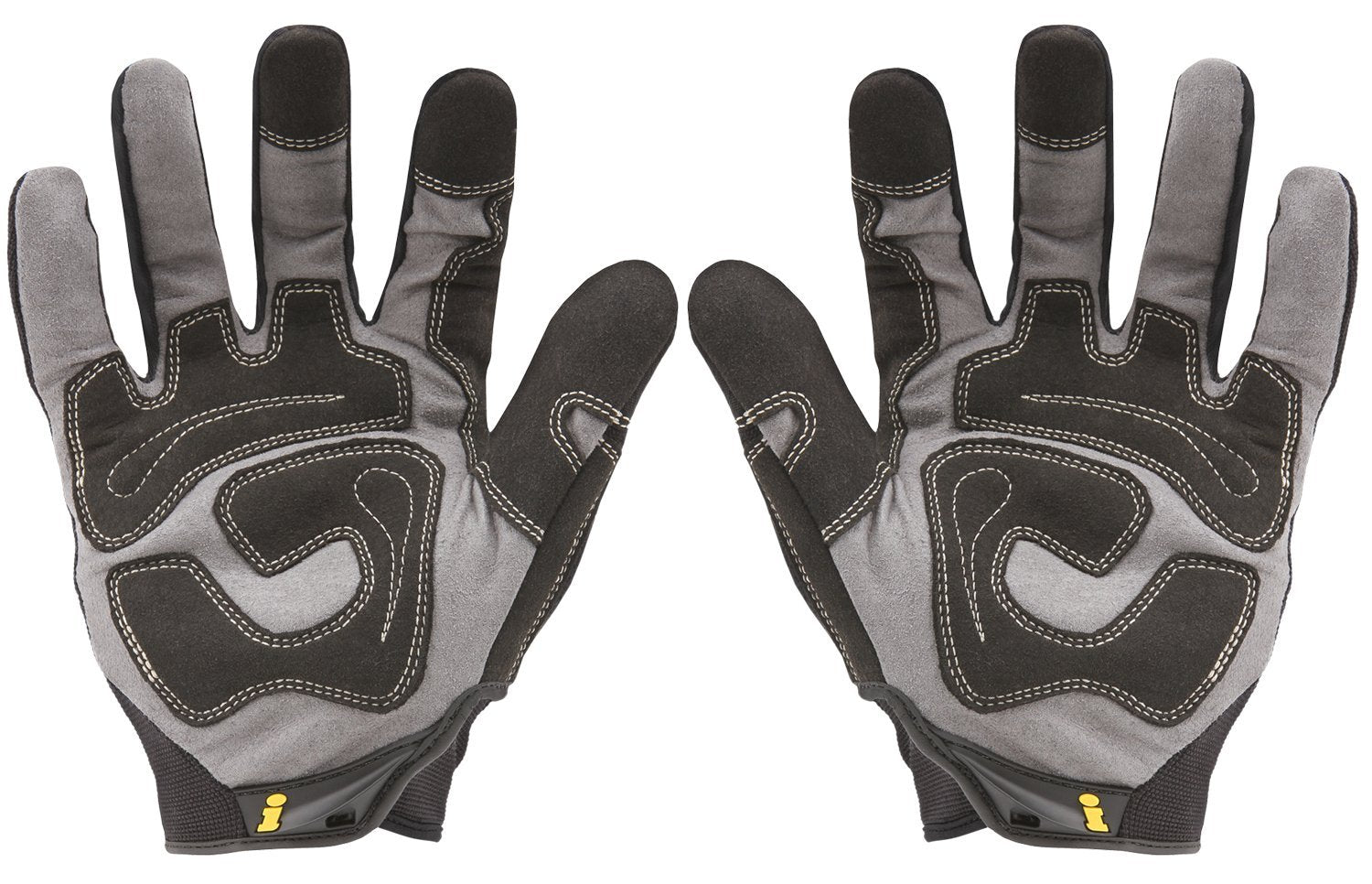 Ironclad GUG04L palm reinforcement close-up reveals double stitching