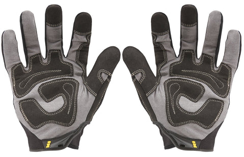 Ironclad GUG04L palm reinforcement close-up reveals double stitching