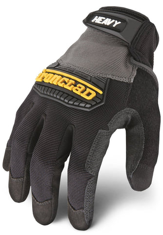 Ironclad HUG glove palm close-up showing Duraclad reinforced palm for durability