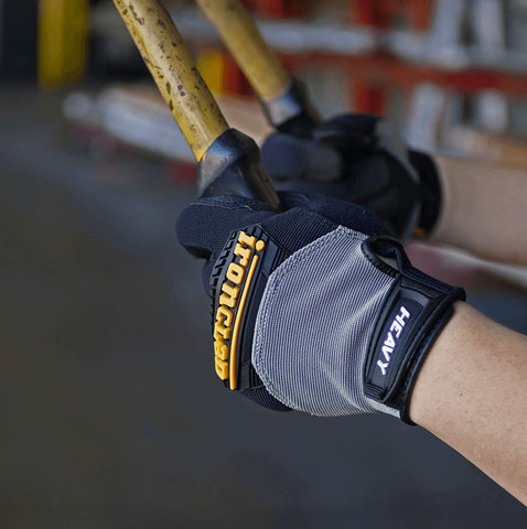 Ironclad HUG terry sweat wipe on back of thumb for quick cleanup