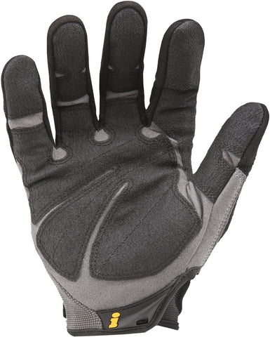 Ironclad HUG-03-M glove knuckle protection for added hand safety on site.