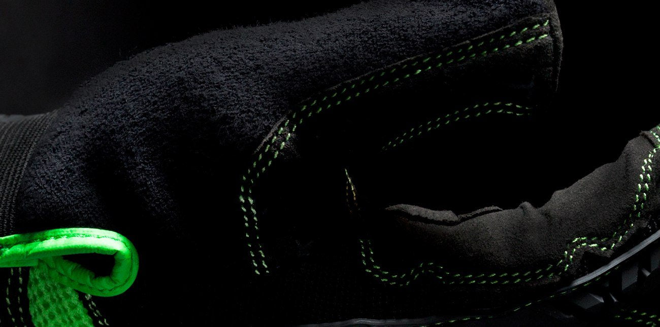 Ironclad work gloves hook-and-loop closure for a secure fit