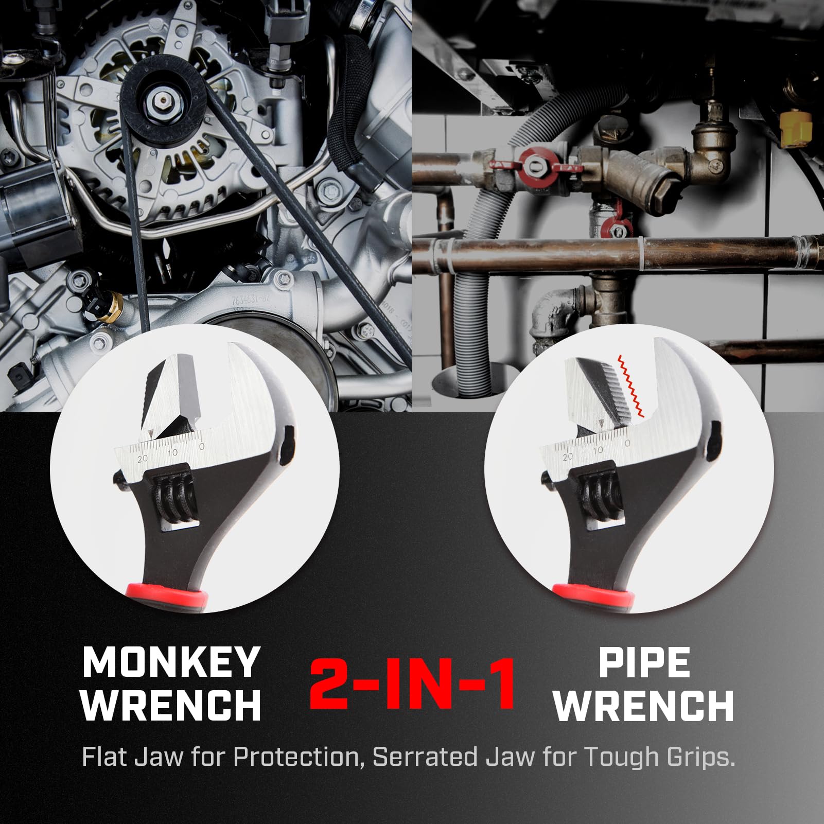 ironcube chrome-vanadium sockets with precise gripping teeth