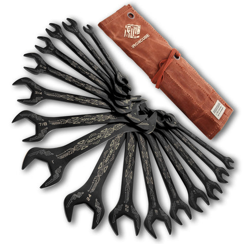 IRONCUBE rust-resistant stainless steel endures daily workshop use.