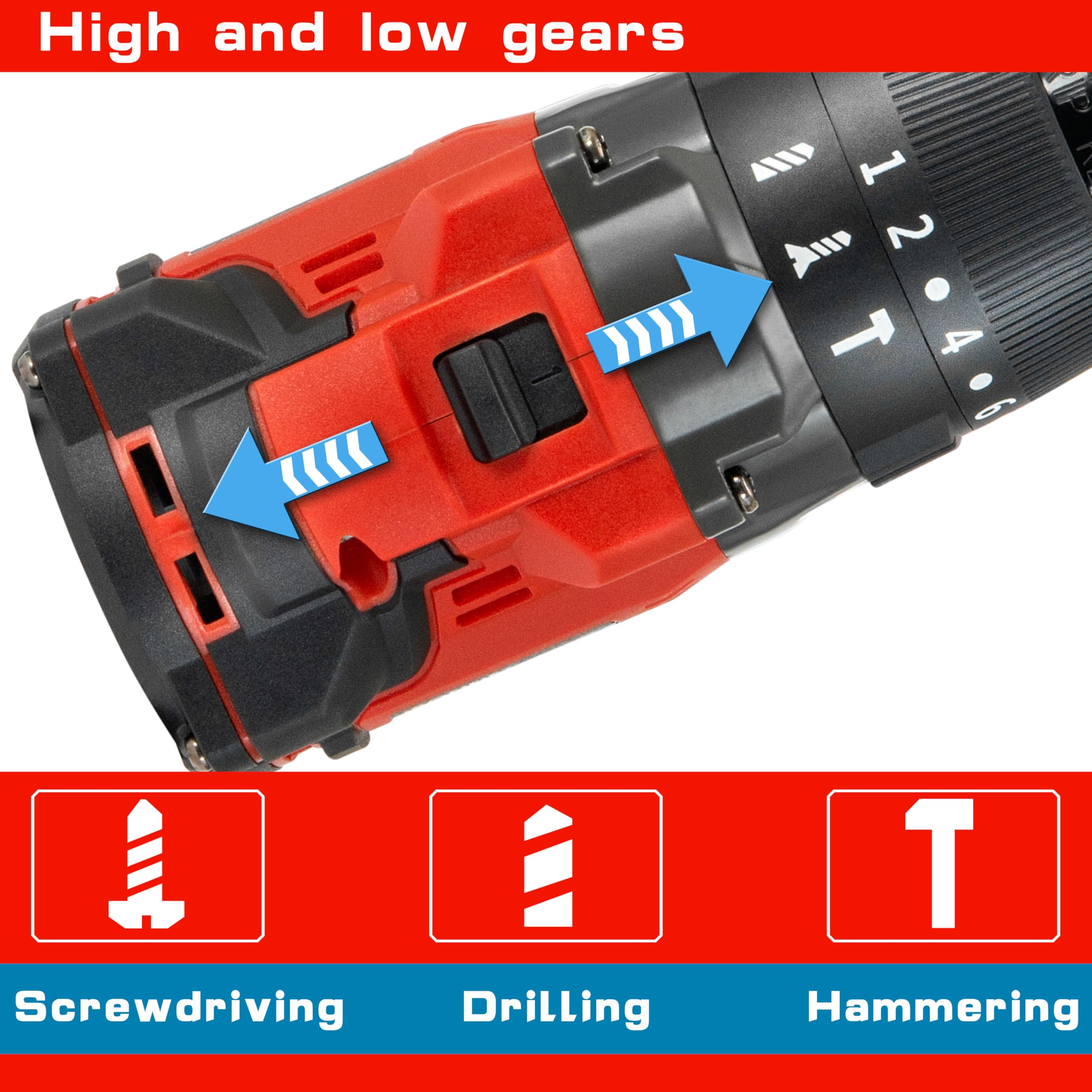 IRONFIST cordless drill features brushless motor delivering up to 150Nm torque for tough driving