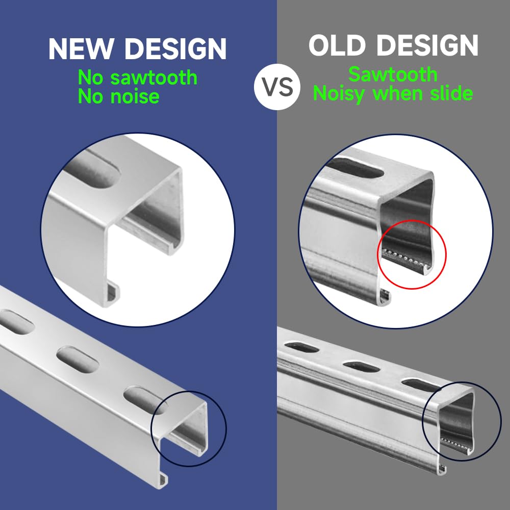 IRONROBUST galvanized finish protects against rust in indoor or covered spaces.