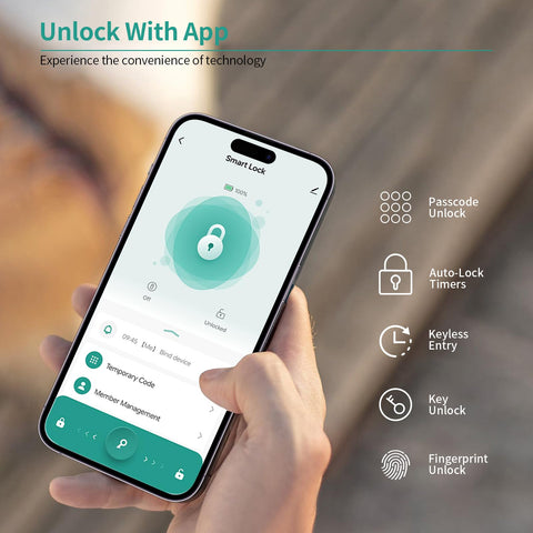 IRONZON fingerprint scan close-up enables quick access with personalized security.