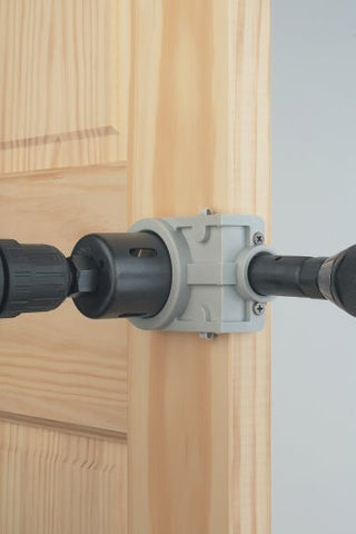 IRWIN router bit and bolt plate template included for clean, measured cuts.