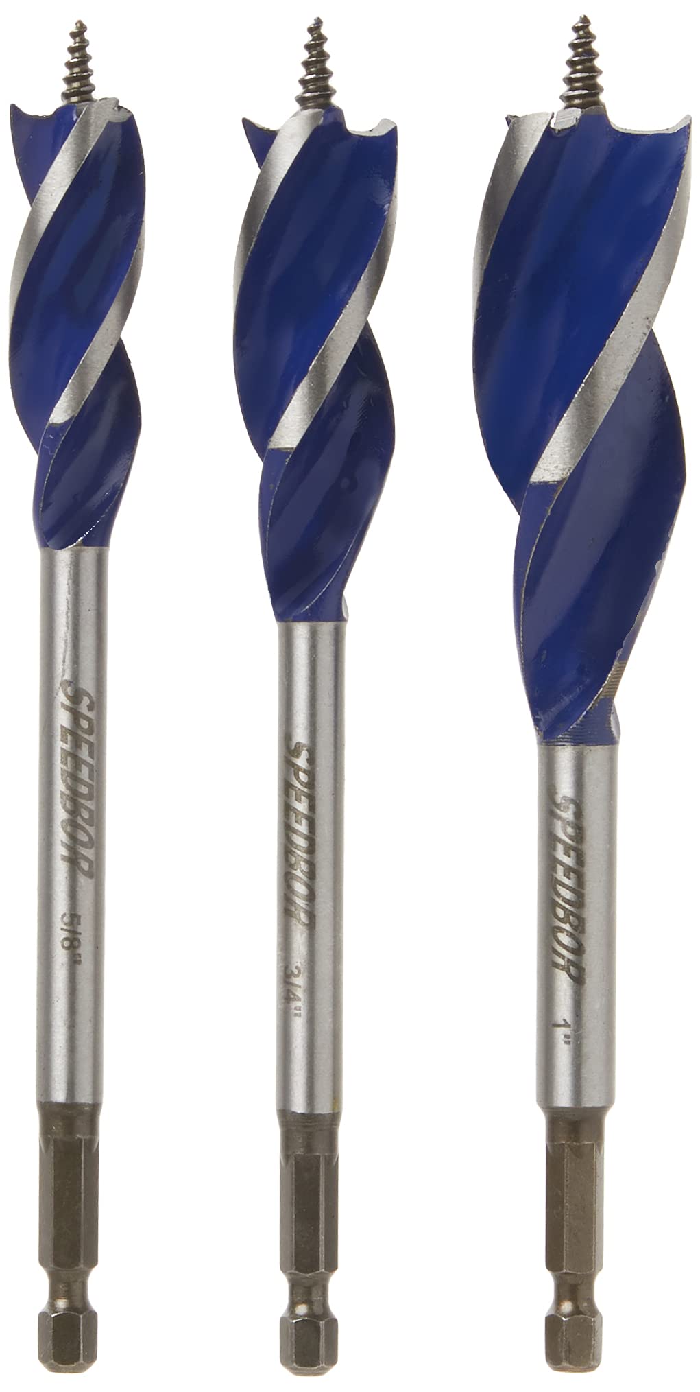 IRWIN Speedbor Max 5/8-inch bit for fast, clean wooden holes.
