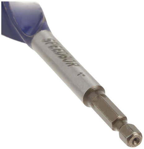 IRWIN Speedbor Max cutting spurs with three edges boost durability.