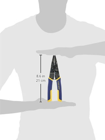 IRWIN VISE-GRIP bolt cutter 8in delivers clean lead threads on bolts.