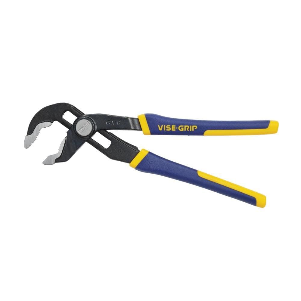 IRWIN GrooveLock pliers enable fast jaw adjustments with the press-slide button