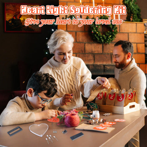 IS ICSTATION Heart Light colorful RGB glow for classroom demos or home projects