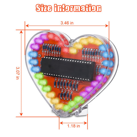 IS ICSTATION Heart Light soldering practice kit for hands-on learning
