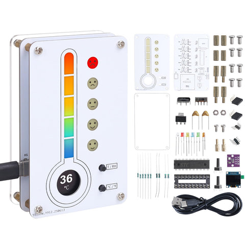 IS Soldering Project front view showing compact education-friendly device