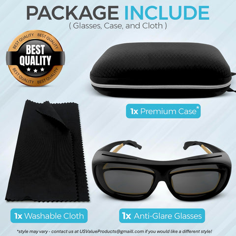 isafety travel kit includes case and cleaning cloth for easy care