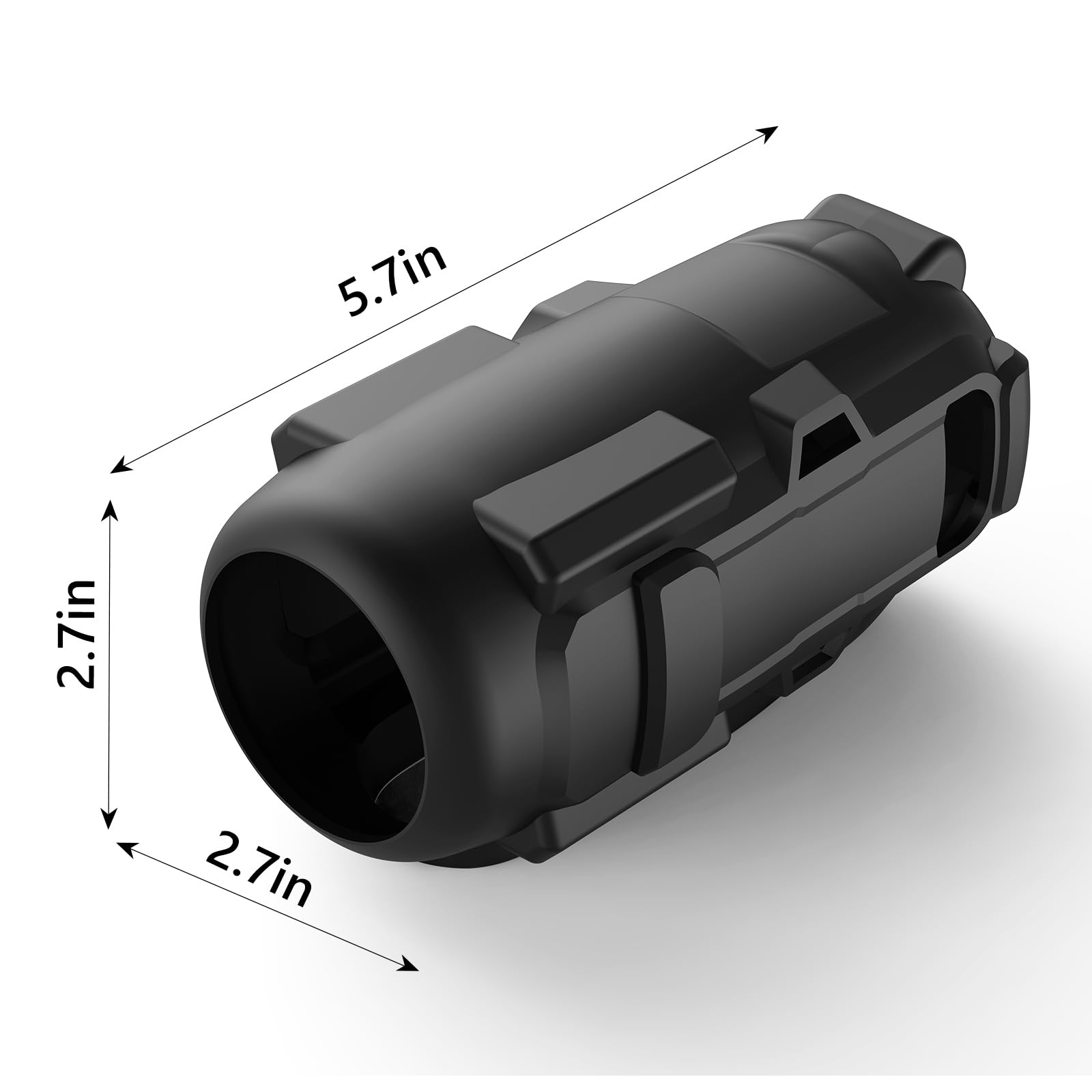 ISDOHS boot on tools illustrates quick fitting and removal.