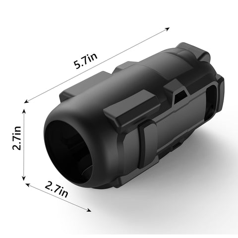 ISDOHS boot on tools illustrates quick fitting and removal.