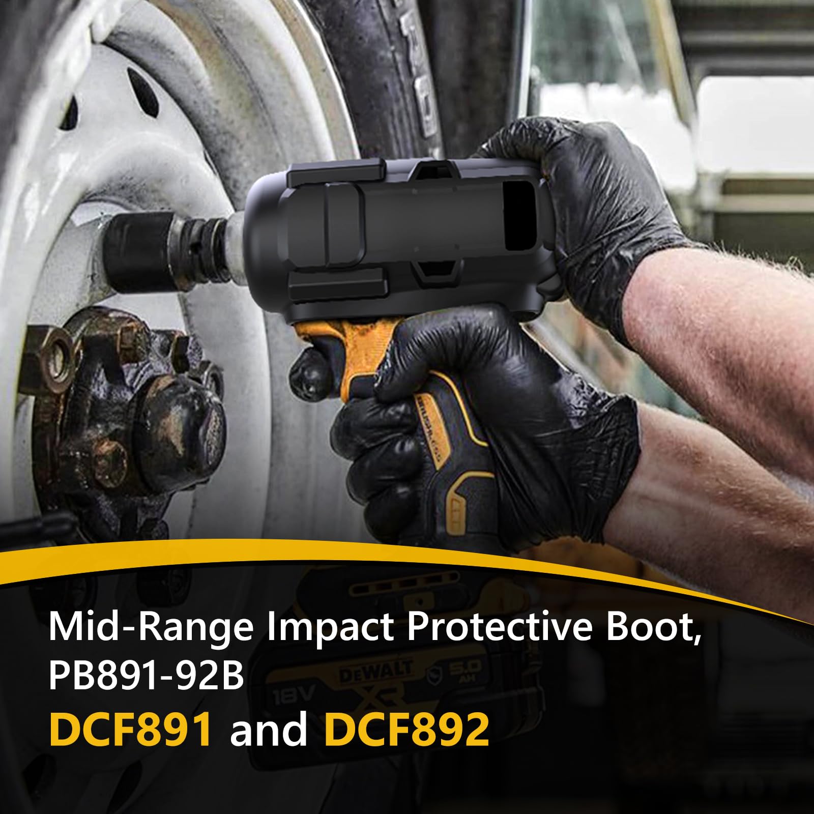 ISDOHS protective boot PB891-92QZ offers reliable tool protection during jobsite use.