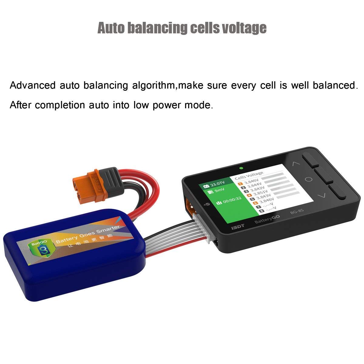 ISDT ICC2010 2-8S balance connection for cell balance