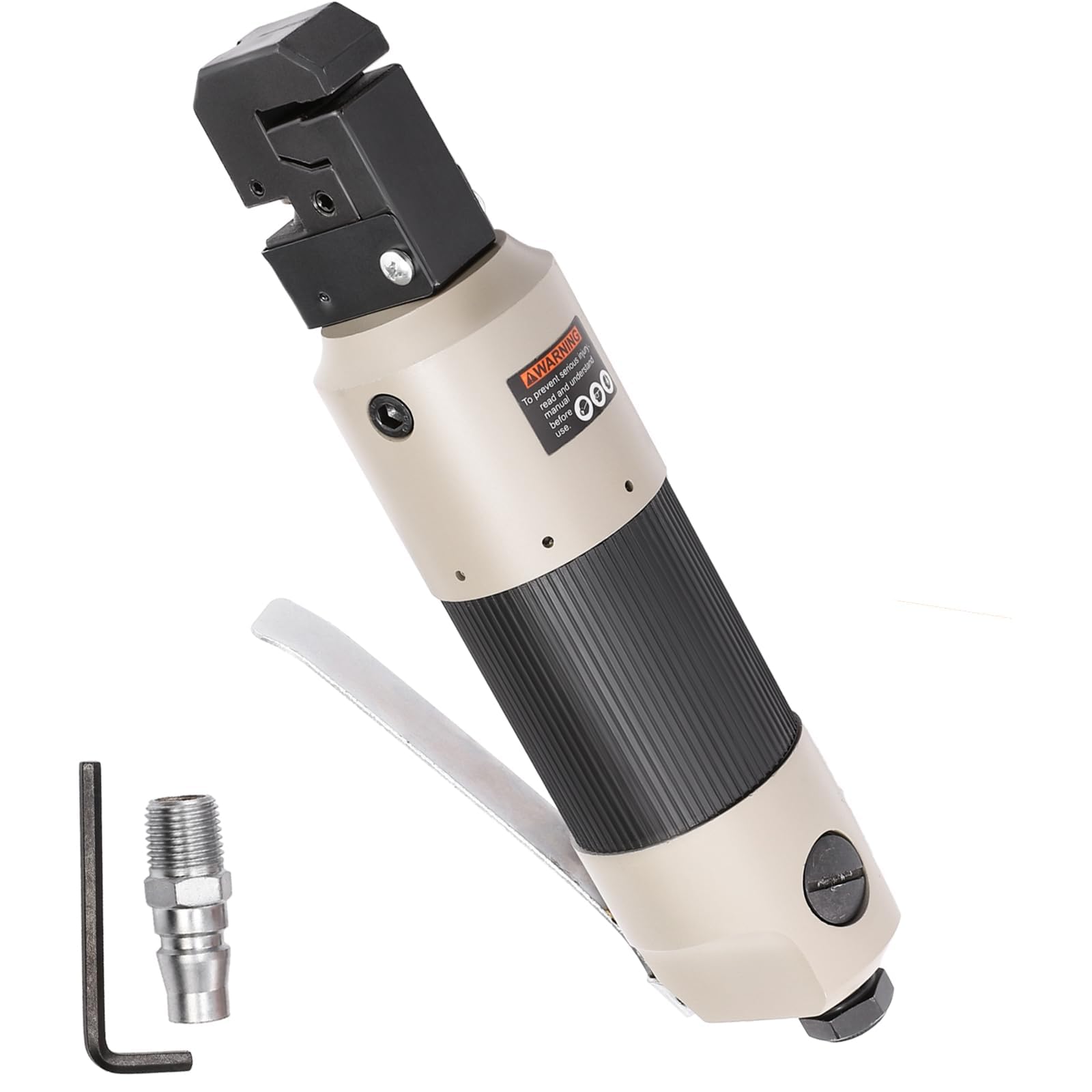 ISINFLASH air hole punch handle enables one-handed operation for easier metal work.