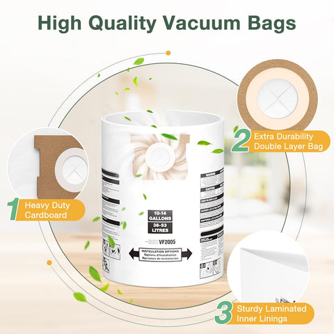 Easy tool-free installation demonstrated for isinlive vacuum bags