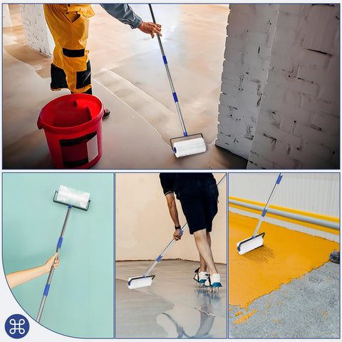 ISIVOVE comfort-grip spike roller reducing fatigue during long jobs