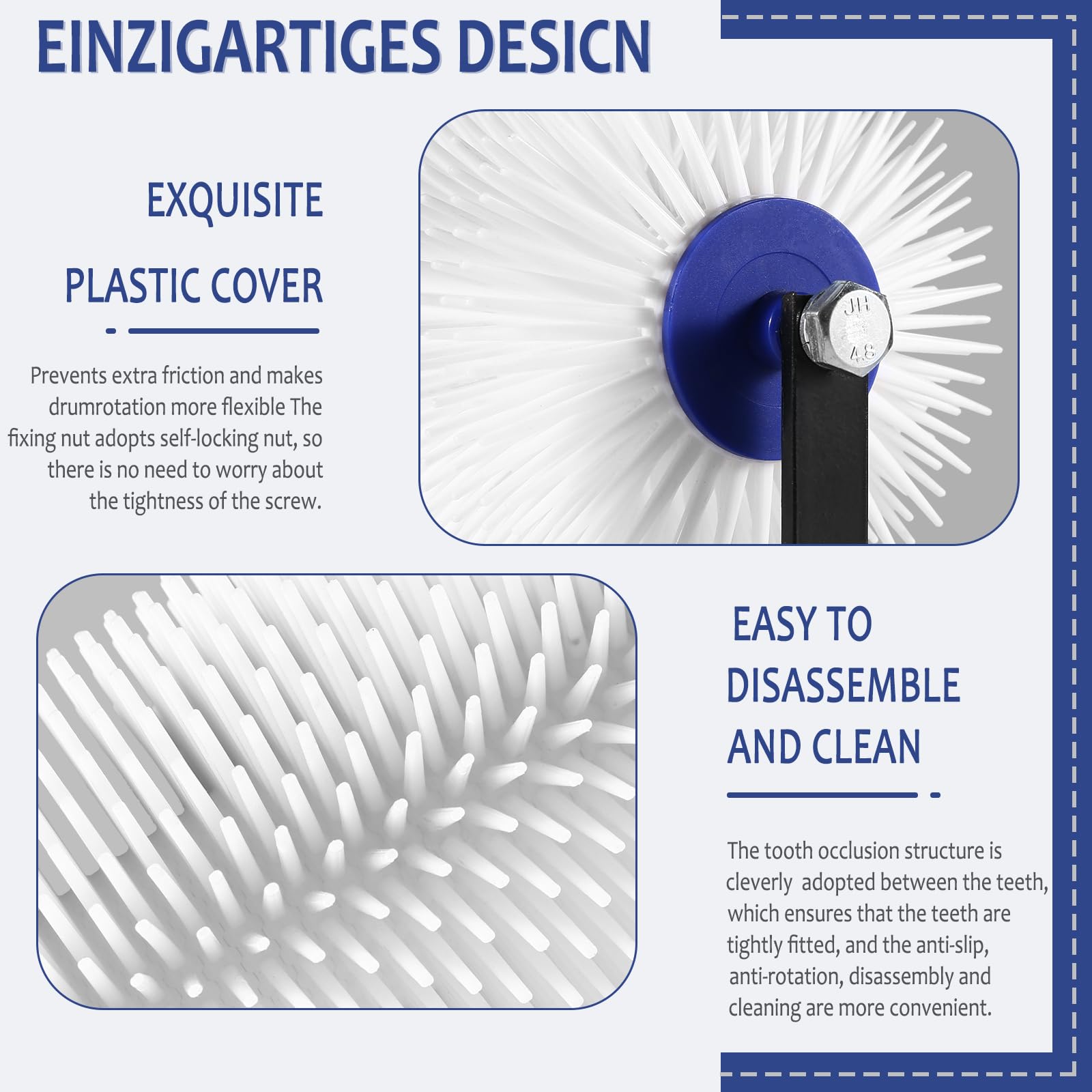 ISIVOVE durable-frame spike roller for repeated use