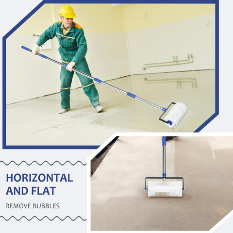 ISIVOVE spike roller for epoxy application with even leveling