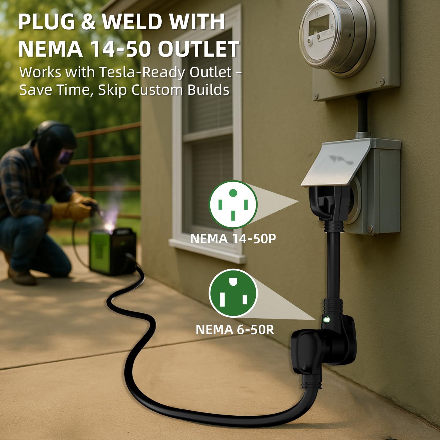 Islewire 18-inch cord length offers extra reach on busy workshops.