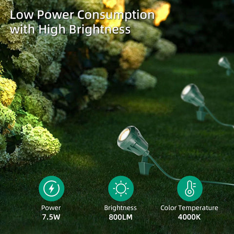 IsleWire durable green casing blends into landscapes while resisting weather.