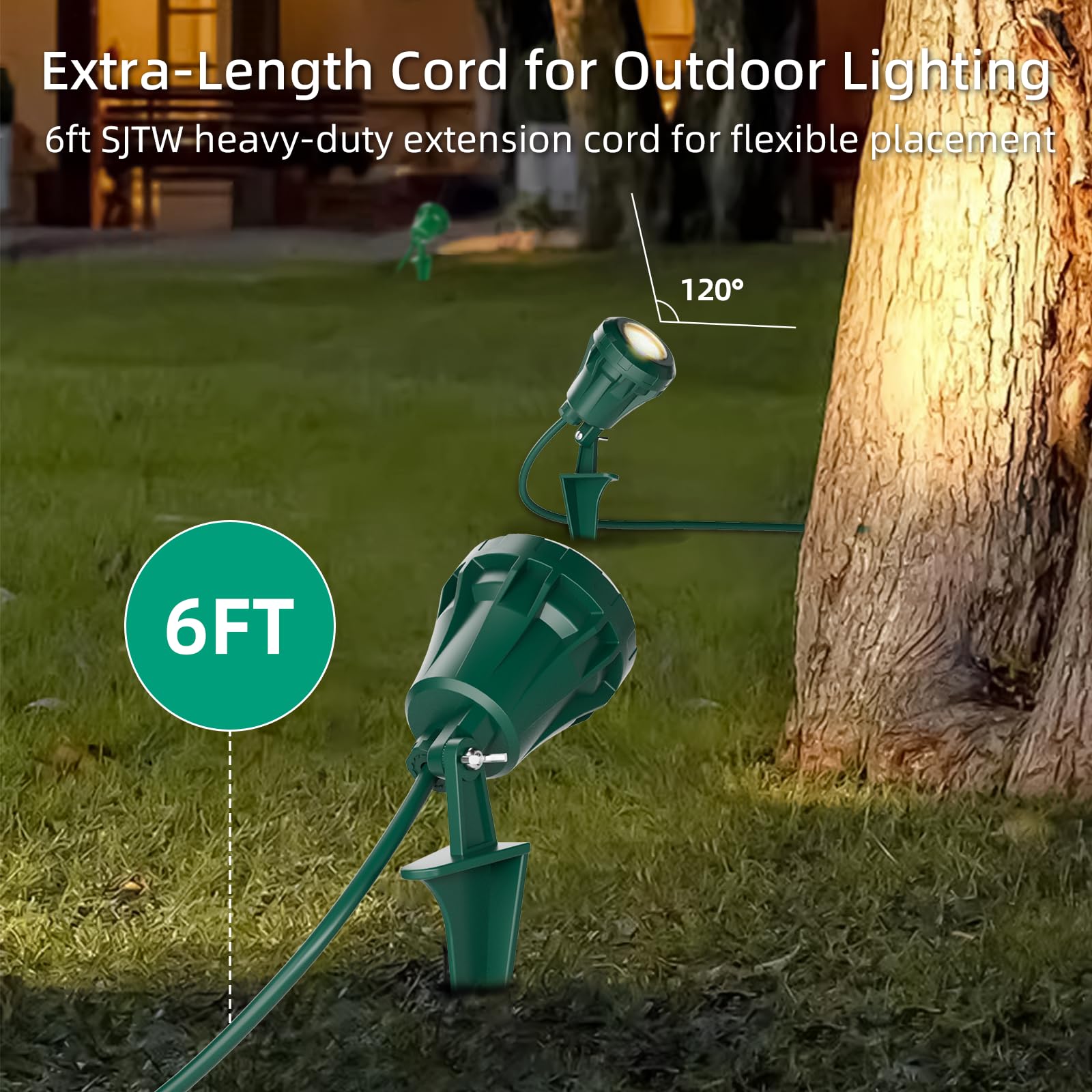 IsleWire IP65 weatherproof housing withstands frost and rain in outdoor spaces.