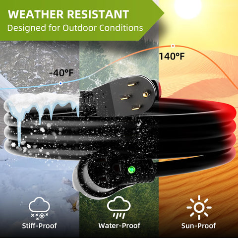 Weather- and oil-resistant Islewire welder cord built for harsh conditions.