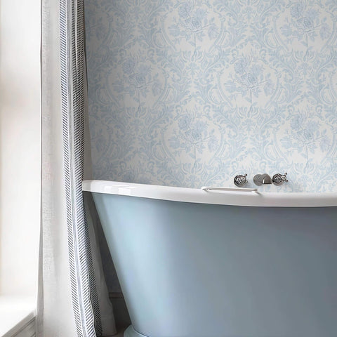 Ismoon peel-and-stick installation makes updating spaces fast and mess-free.