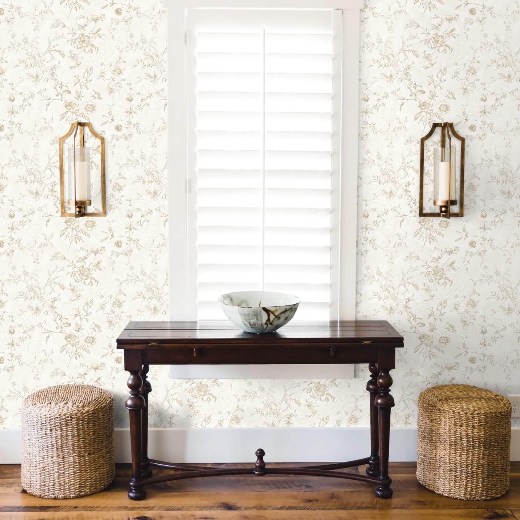 Ismoon waterproof wallpaper that cleans easily on busy surfaces.