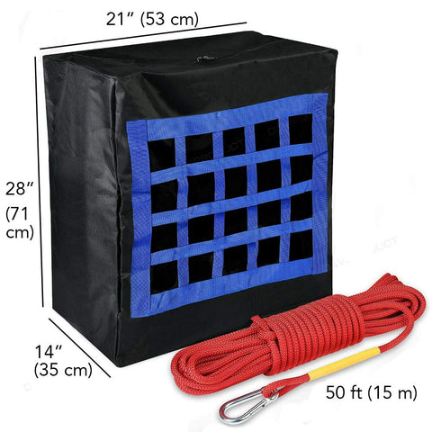 ISOP Fire Emergency Escape Bag pillow-ready lowering for gentle transfer