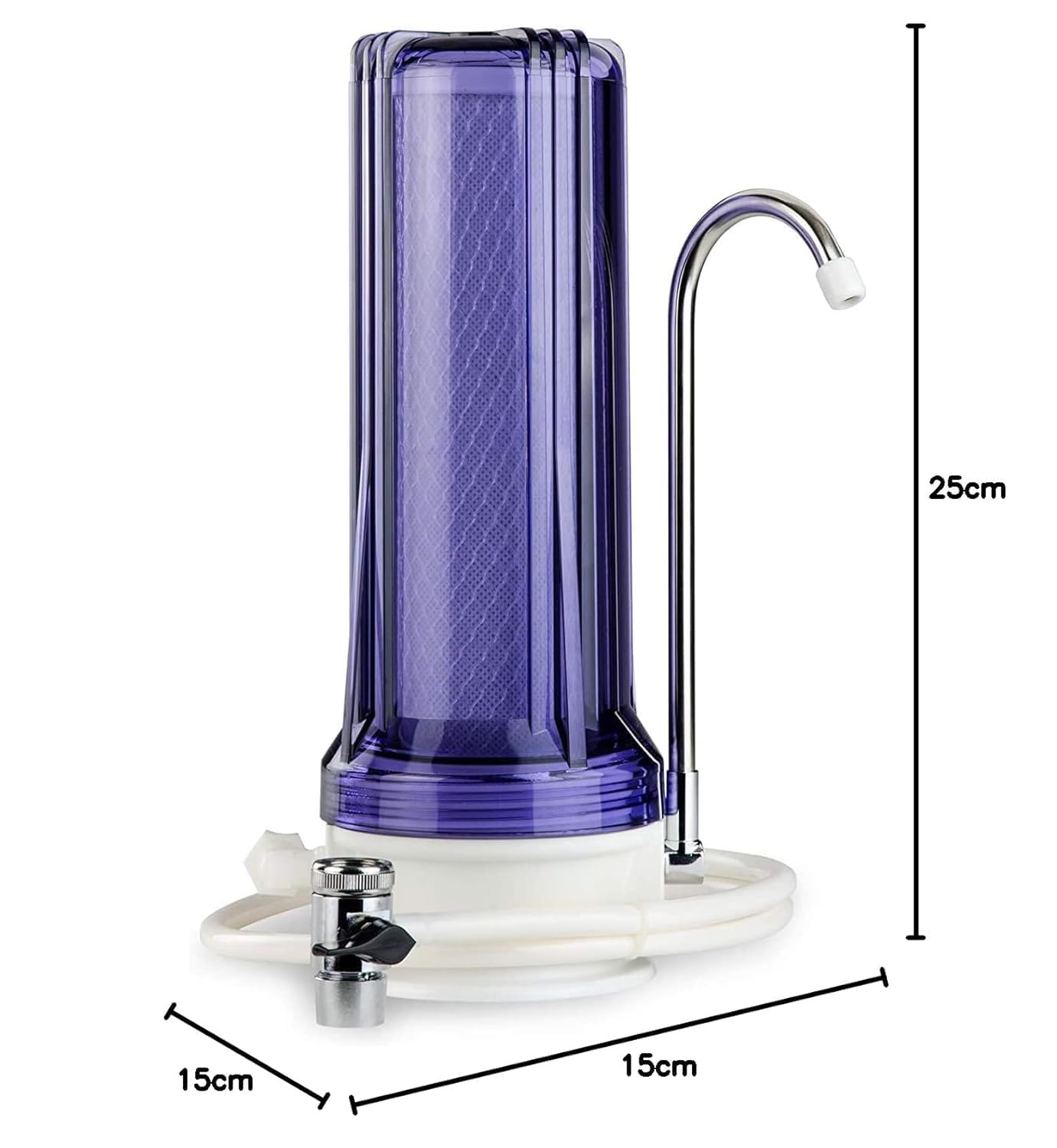 ispring CKC1C 6–12 month filtered-water supply depends on local water quality