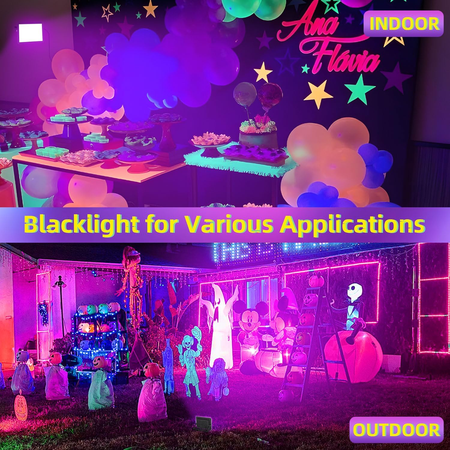 ISUERFY 50W classroom activity illuminates fluorescent learning aids