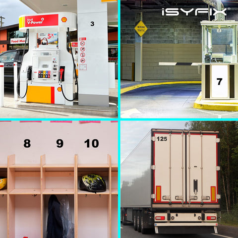 iSYFIX easy application with backing and tape for quick install