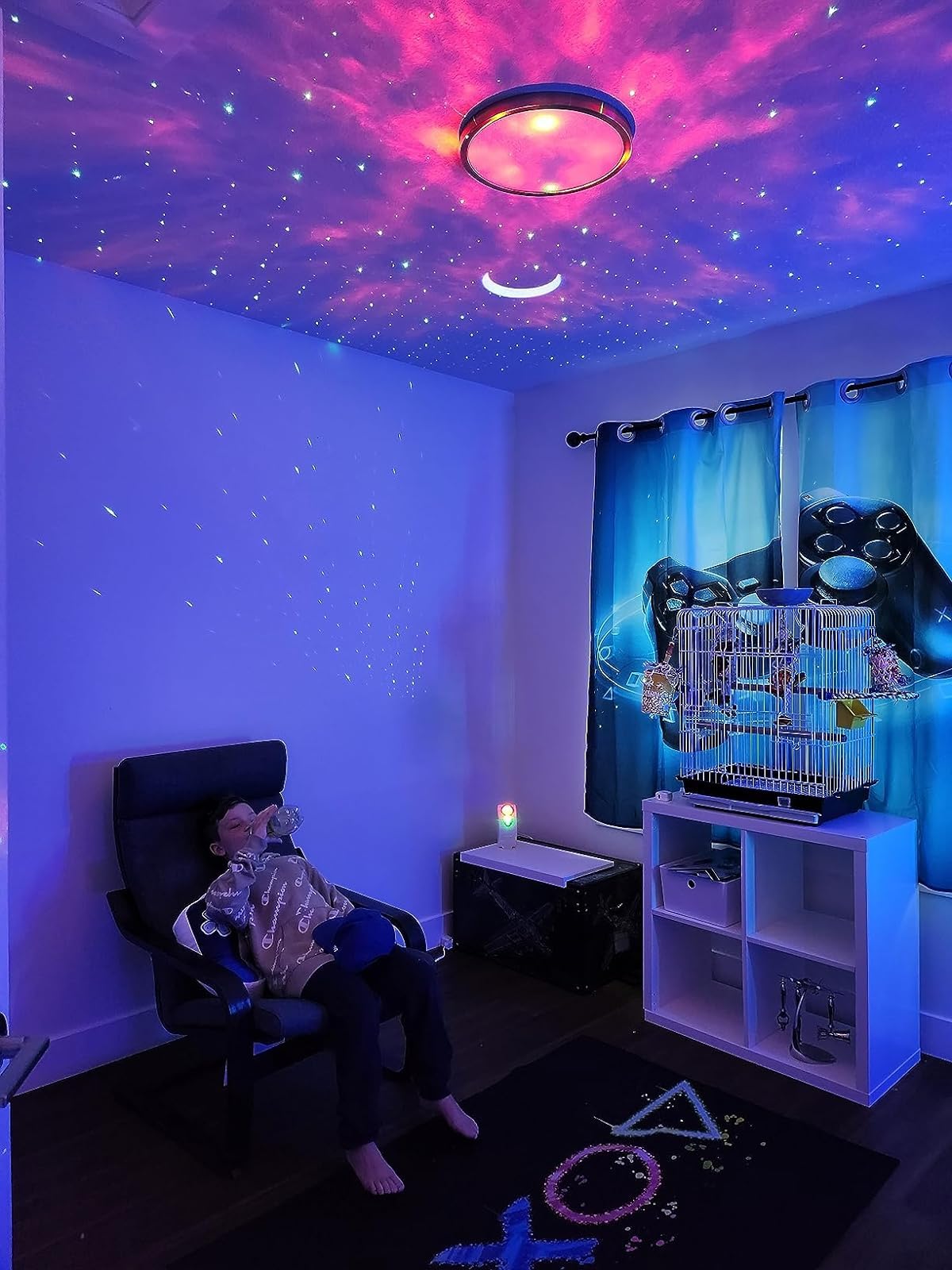 Itayak Galaxy Projector is a kid-friendly decor for rooms.