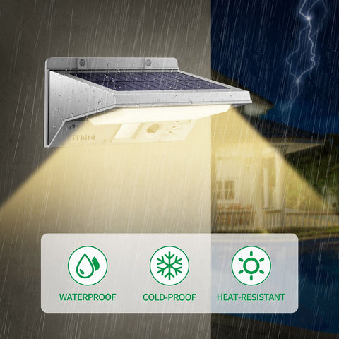 iThird glass-laminated solar panel for efficient charging and long-term durability.