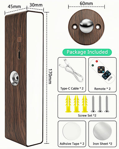 iThird memory function wall sconce preserving last lighting settings