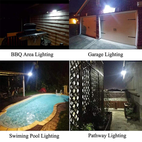 No-wiring installation with iThird solar lights on fence for easy setup