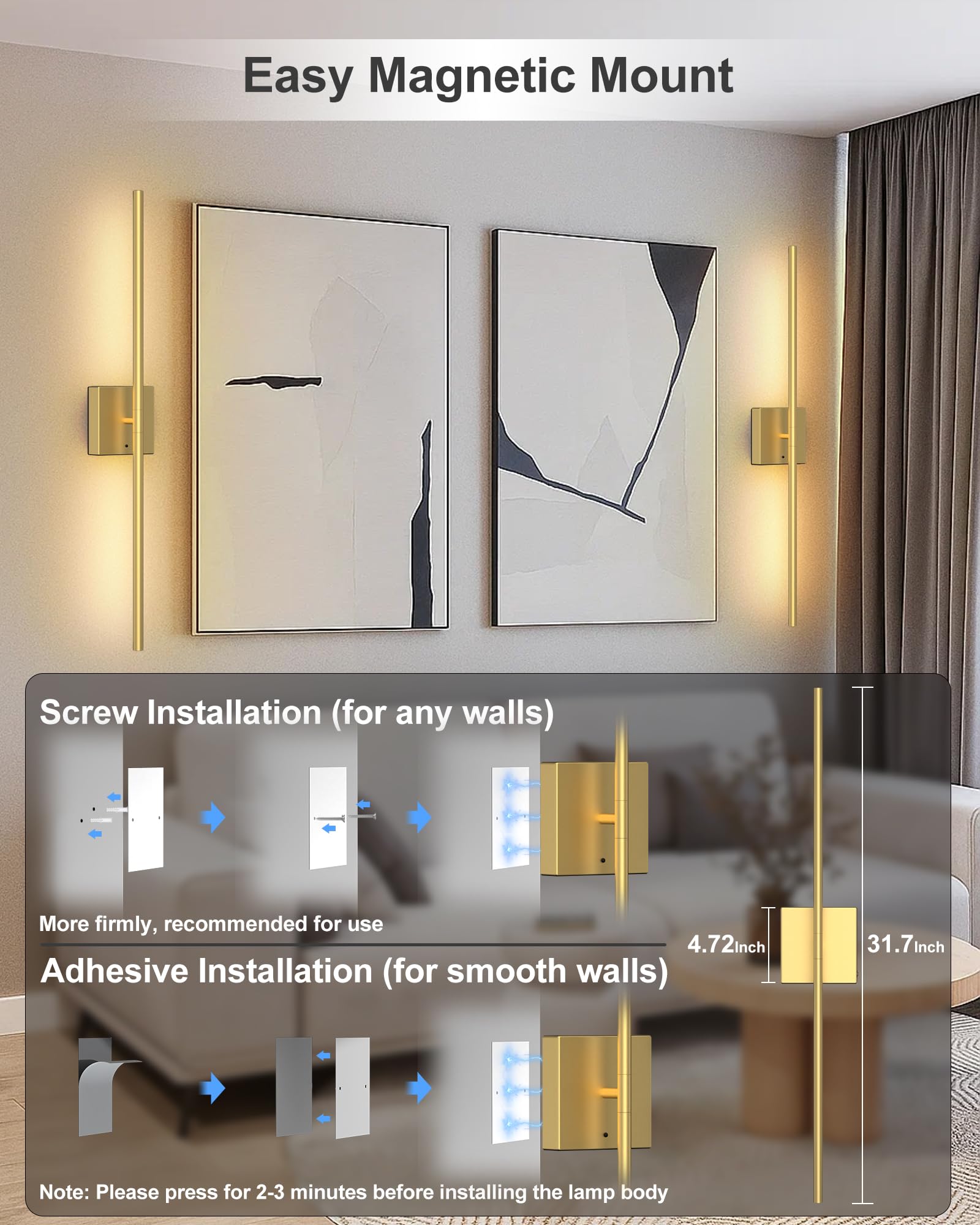 iThird versatile wall decor suitable for bedrooms, living rooms, and hallways