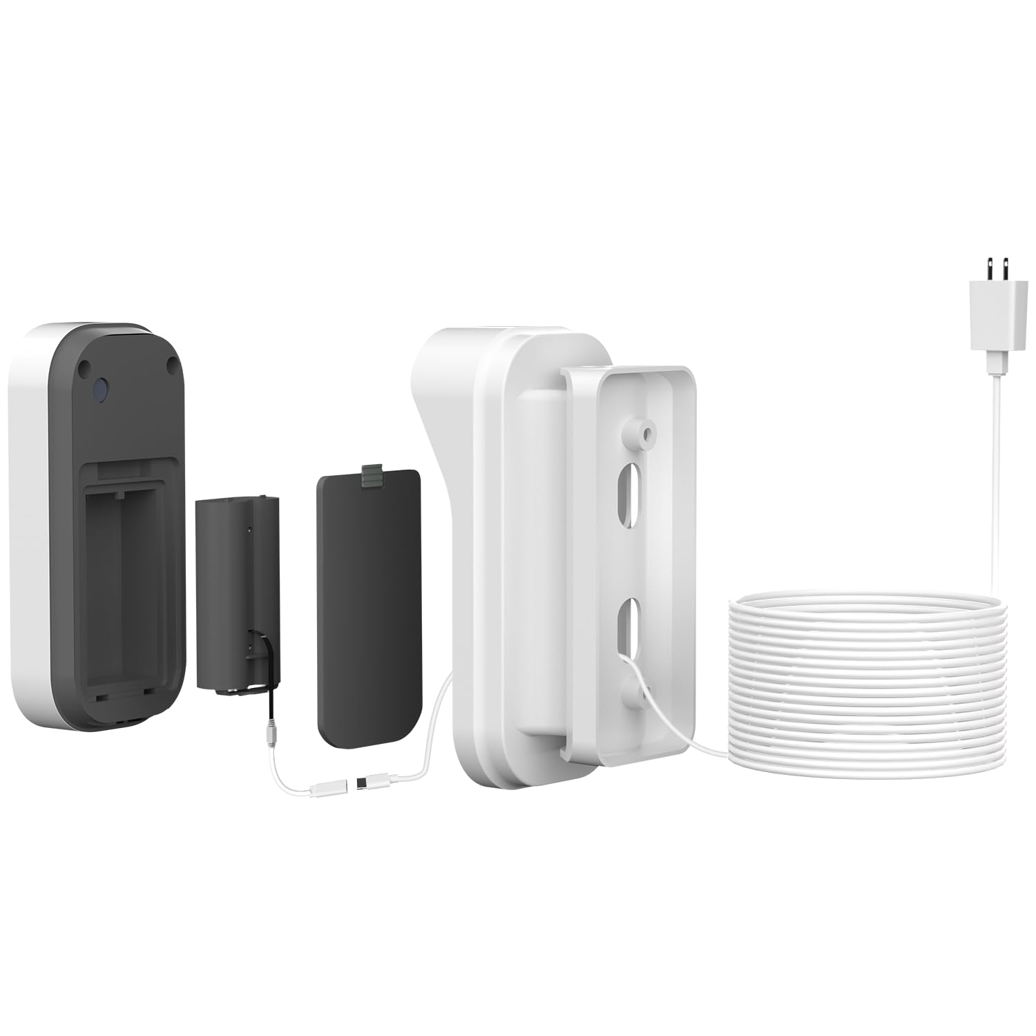 iTODOS 25ft power adapter kit for myQ keypad powers at distance