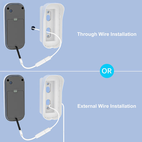 iTODOS porch-view monitoring for deliveries and visitors with adjustable angle