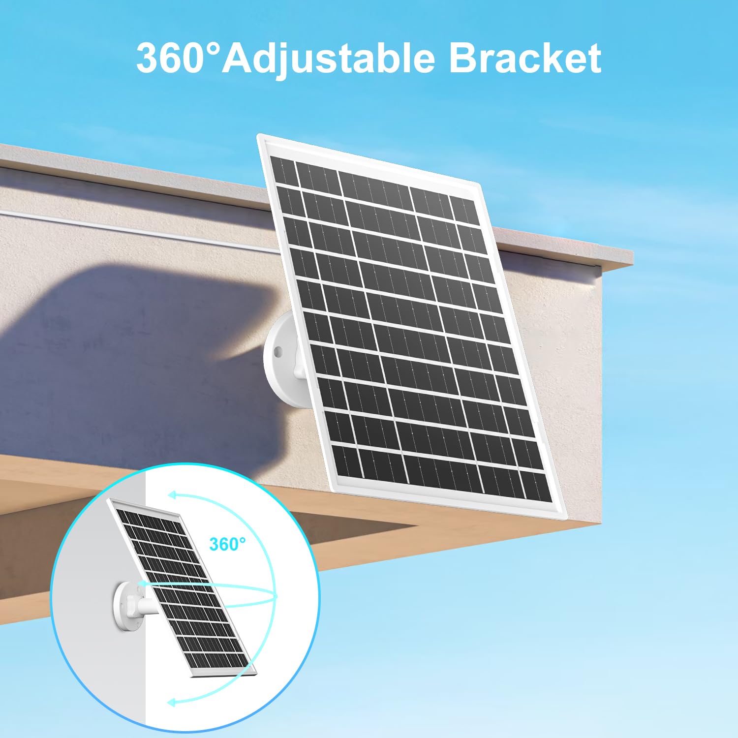 abs waterproof frame protects panel in diverse weather conditions