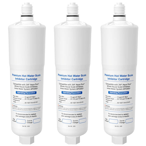 IT'S PURE EXPERT AP431 3-pack box highlights compatibility and value for whole-house water treatment